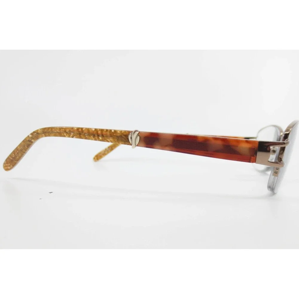 Legacy WR 5101 BR Eyeglasses Bronze Brown Tortoise Semi Rimless 50-18-135 Frames